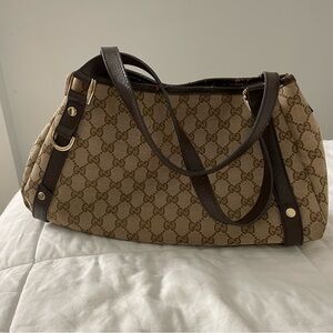 Gucci GG Canvas Abbey Shoulder Bag